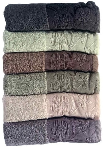 

Набор махровых полотенец Miss Cotton Хлопок Daisy 70х140 6 шт (ts-6001475)
