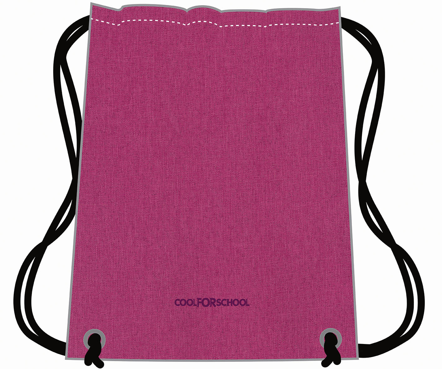 

Сумка для обуви Cool For School 41x33 см малиновая (CF85758-47)