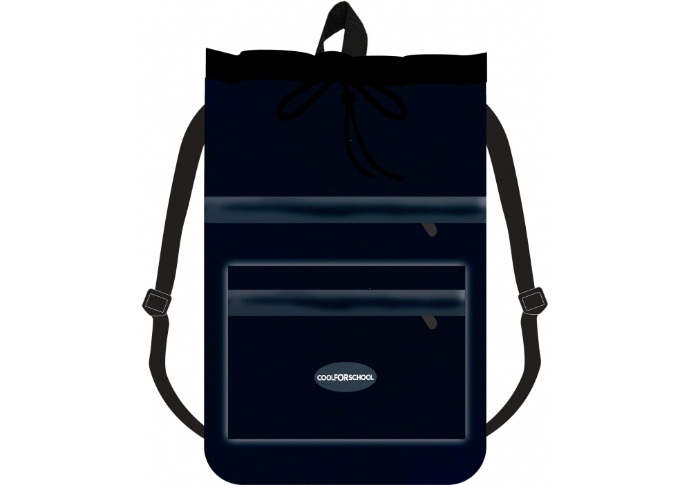 

Сумка для обуви Cool For School антивор 47x35 см темно-синий (CF85768-36)