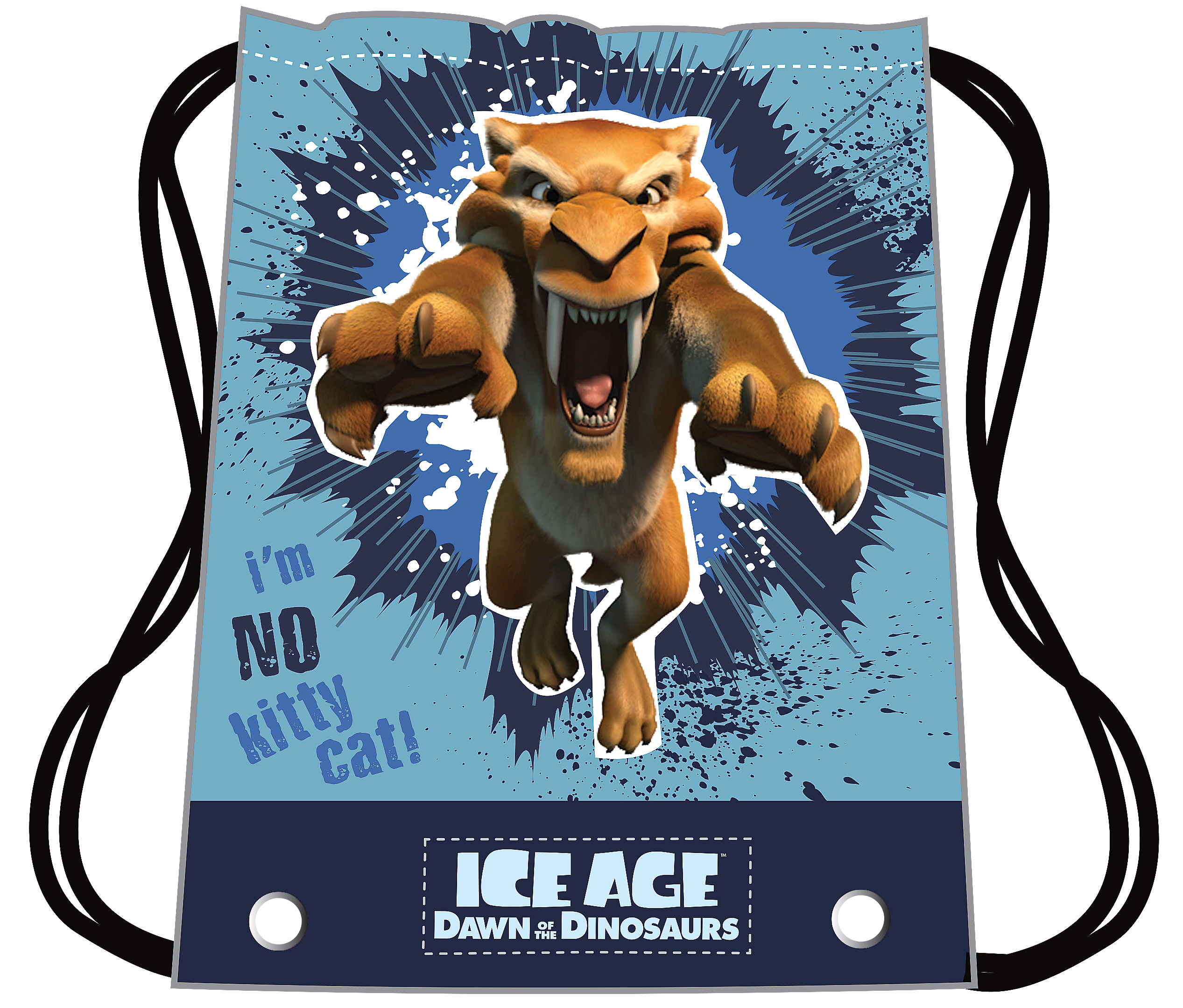 

Сумка для обуви Cool for school Ice Age 40х33 см синяя