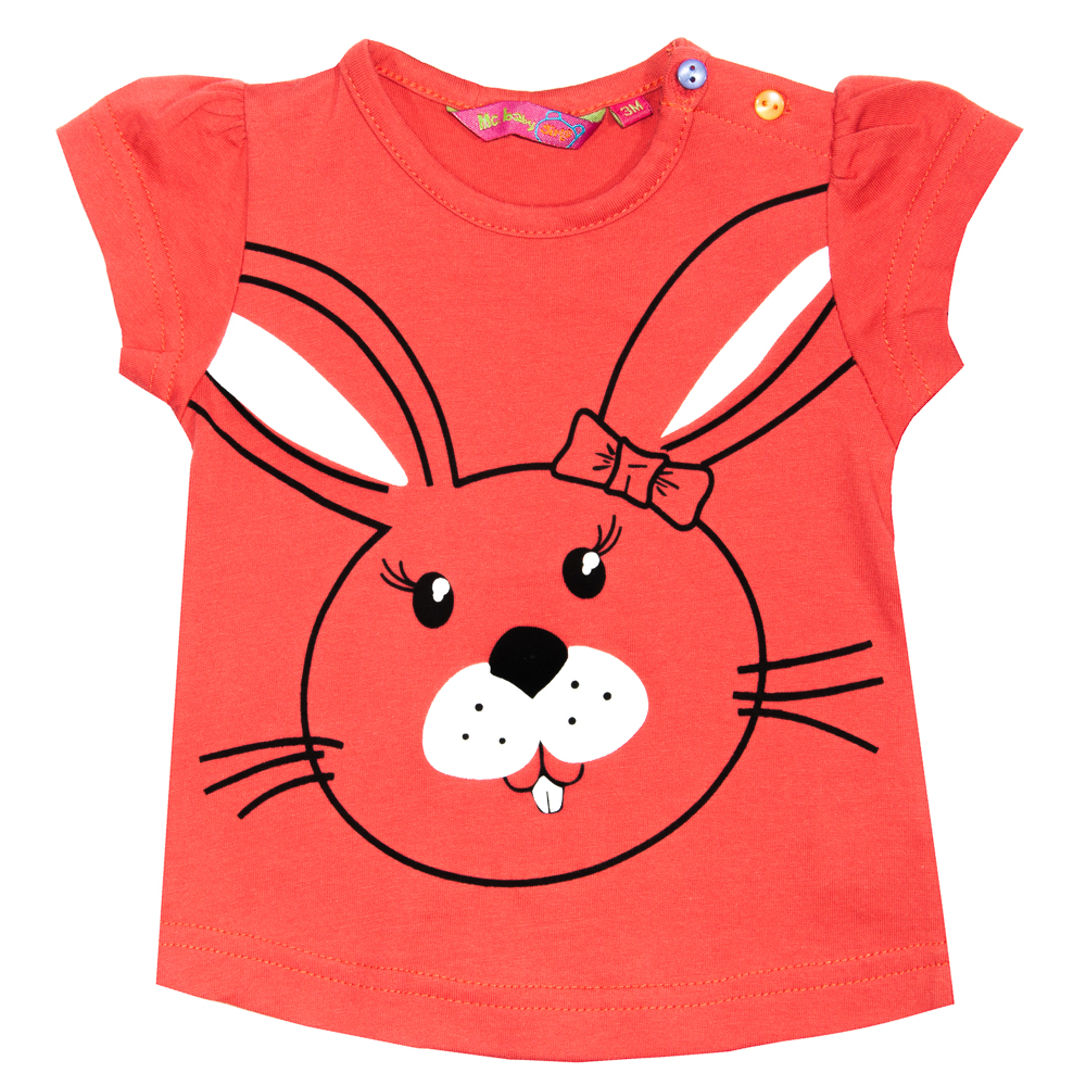 

Футболка Losan Mc baby girls (018100704/59) Коралловый M3-62 см