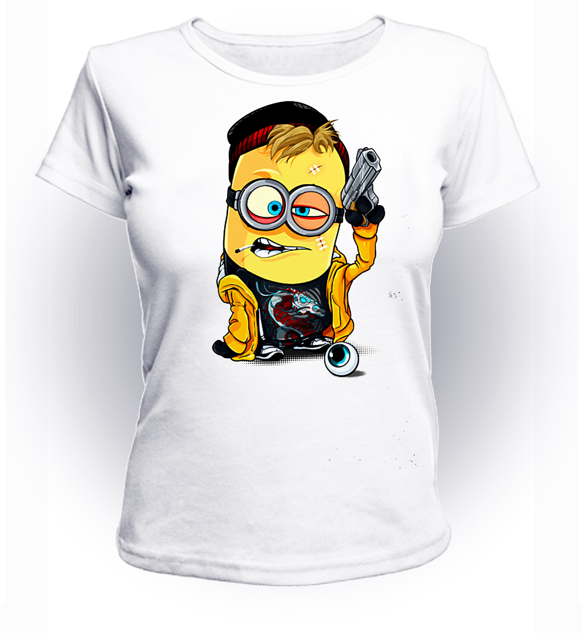

Футболка GeekLand Миньоны Гадкий я Despicable Me gun DM.01.007 (FU21DM.01.007/wom-XXL)