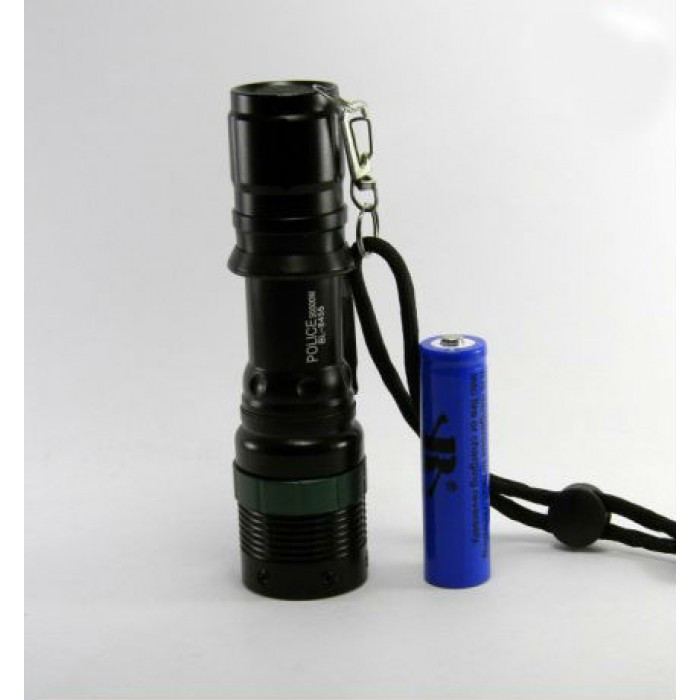 

Тактический фонарь POLICE BL 8455 Q5 50000W фонарик 500 Lumen
