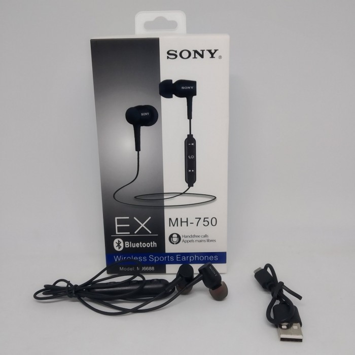 

Беспроводные вакуумные Bluetooth Наушники Sony MH-750 Чёрные