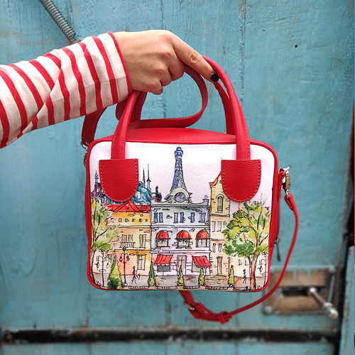

Сумка женская Kitto Presentville Париж 25x20x9 см