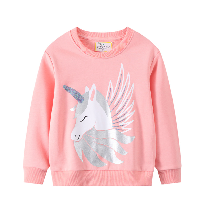 

Світшот для дівчинки Unicorn with wings Jumping Meters (110 / 5 років) Рожевий
