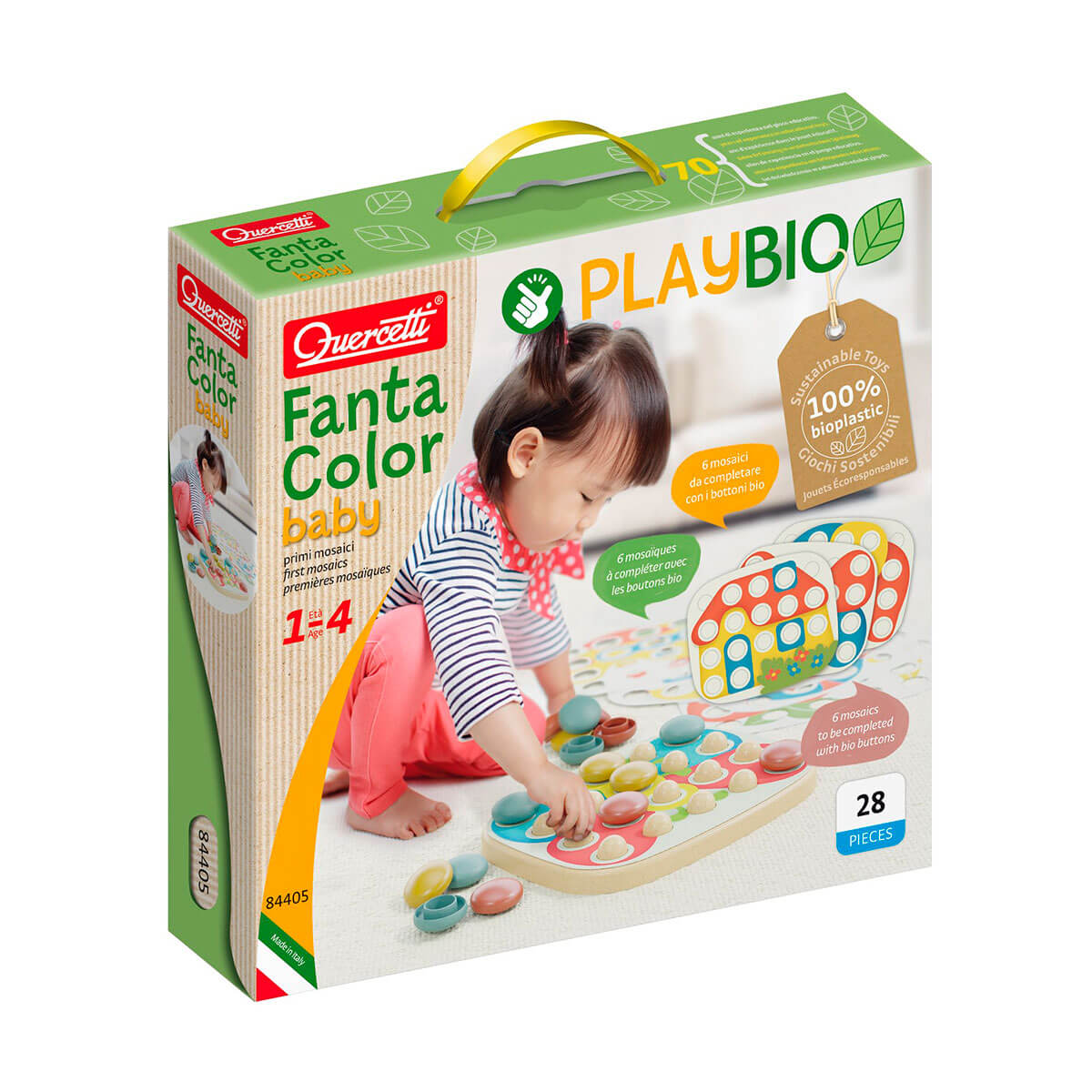 

Набір для мозаїки Quercetti Play Bi Fantacolor Baby (84405-Q)