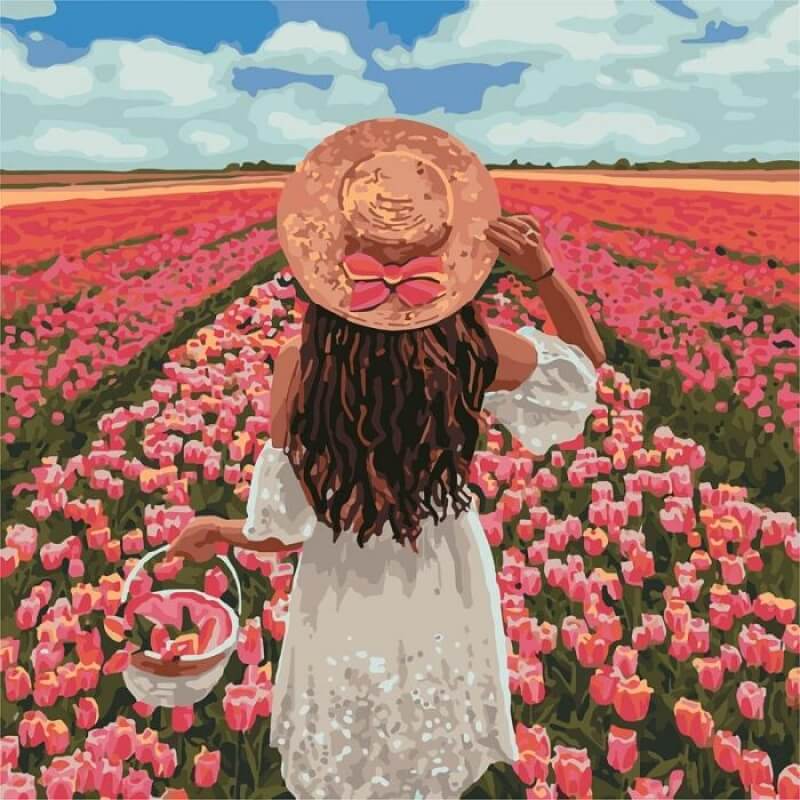 

Набір для розпису по номерах Ідейка Безмежна краса 40х50 см (КНО4731)