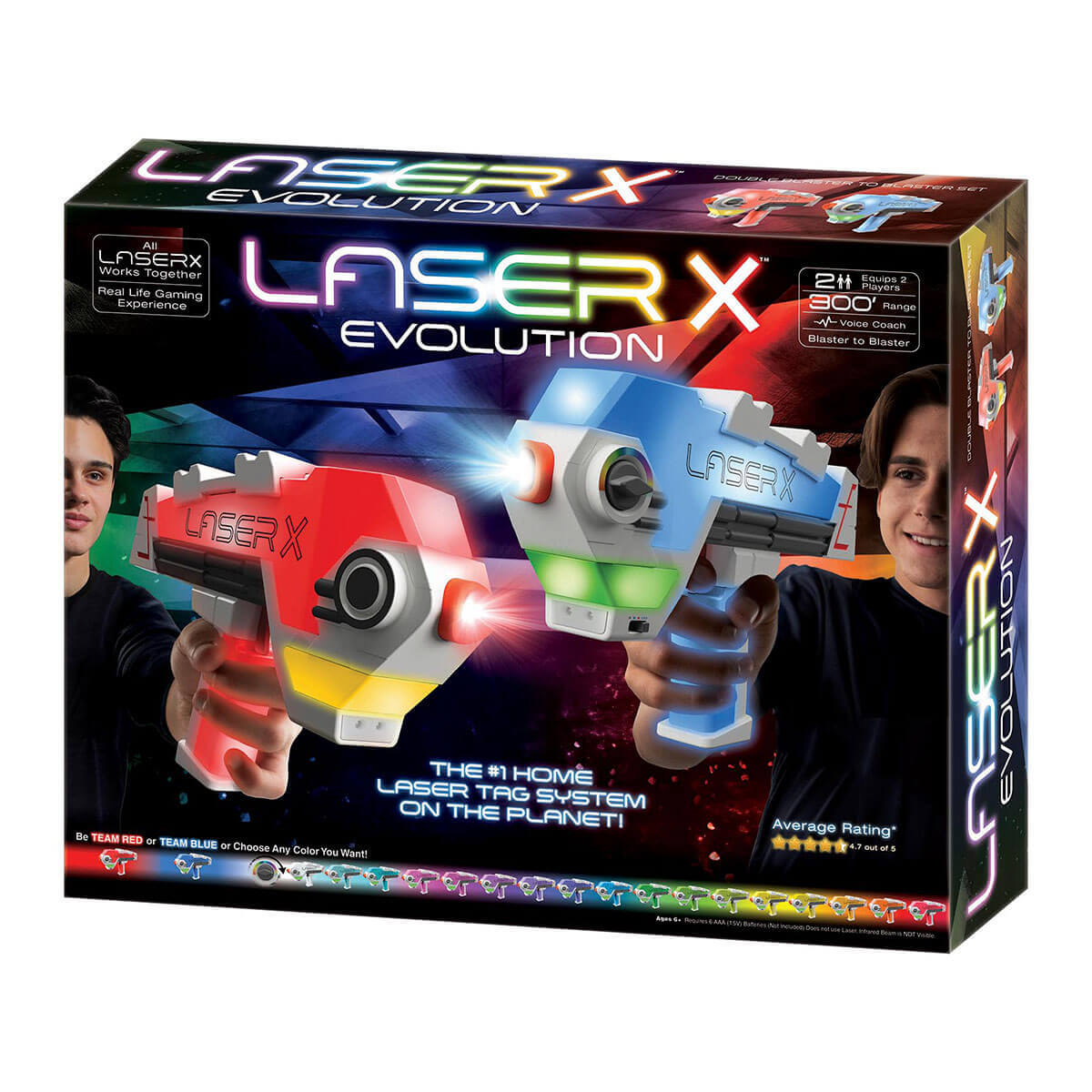 

Ігровий набір для лазерних боїв Laser X Evolution для двох гравців (88908)