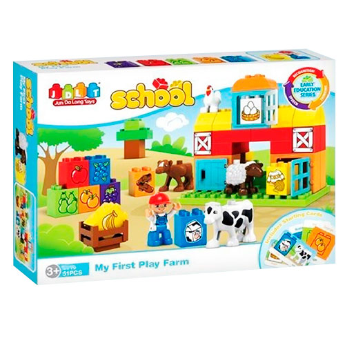 

Конструктор для малюків JDLT 5310 My First Play Farm Ферма
