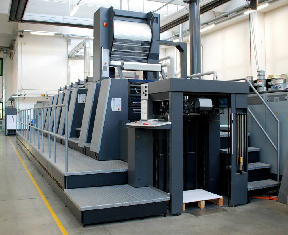 

Картина на холсте LaPrint Печатная провышленность 120х120 см