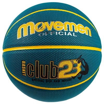 

Мяч баскетбольный Movemen №7 PU, зеленый, MV23/663