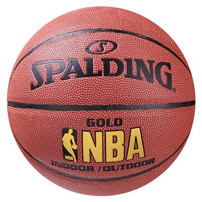

Мяч баскетбольный Spalding №7 PU NBA Gold, SPL7-PU/GL