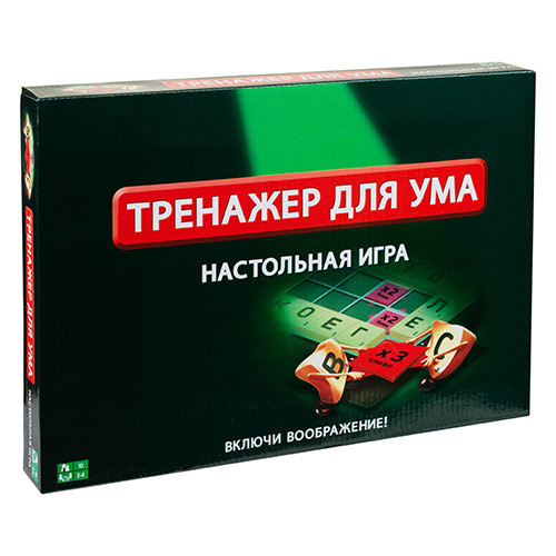

Тренажер для ума - Scrabble на русском, 55065R