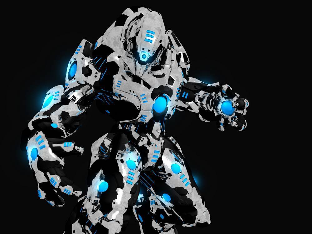 

Картина на холсте LaPrint Роботы 60х60 см