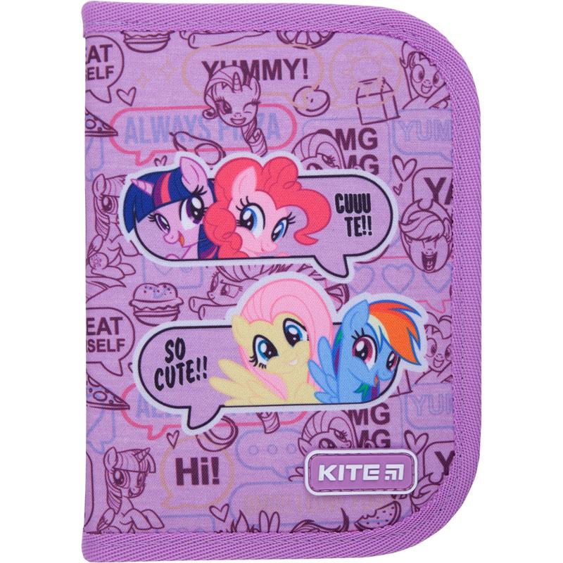 

Пенал-книжка Kite My Little Pony 19,5x13x3,7см 1 отд. 2 отв. (LP21-622)