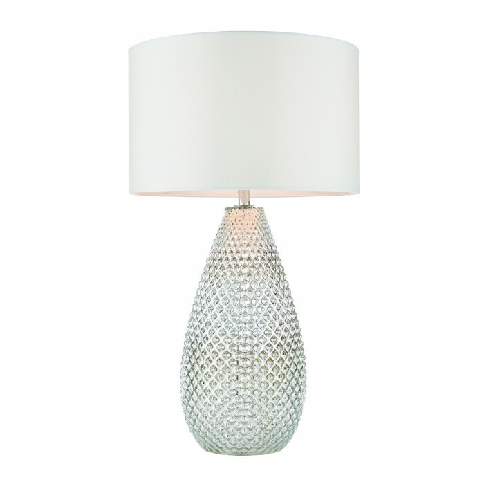 

Настольная лампа Gallery Direct Livia прозрачный+серебряный (5016087910557)