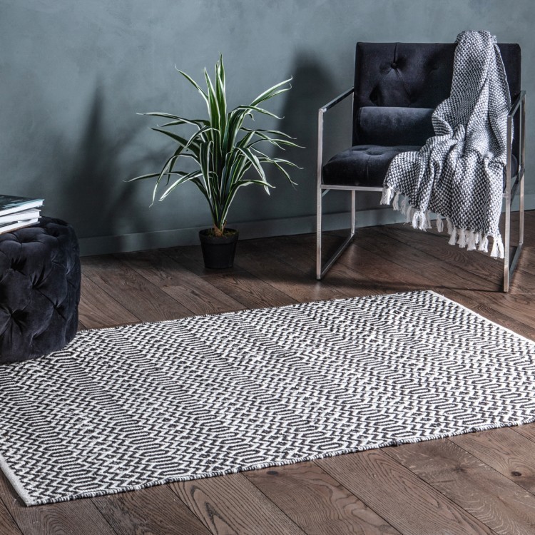 

Коврик Gallery Direct Callao черный+кремовый
