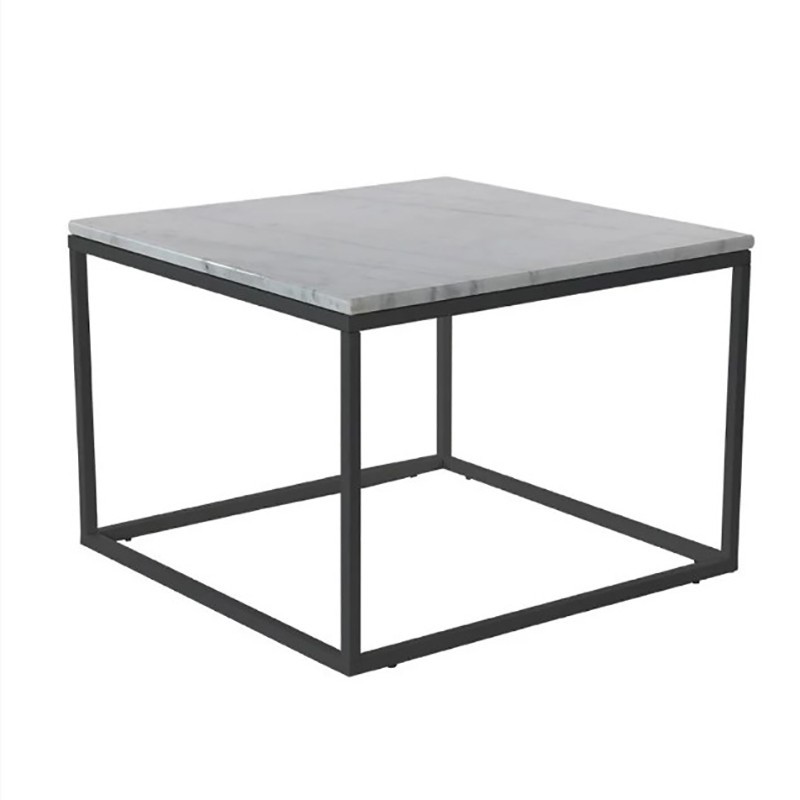 

Кофейный столик RGE Accent квадратный 113140+113041 Белый/Черный