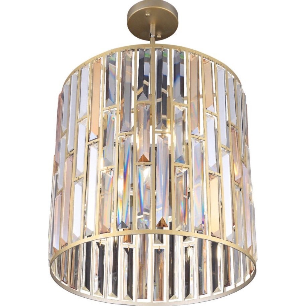 

Люстра INL-1143P-03 Silver Leaf