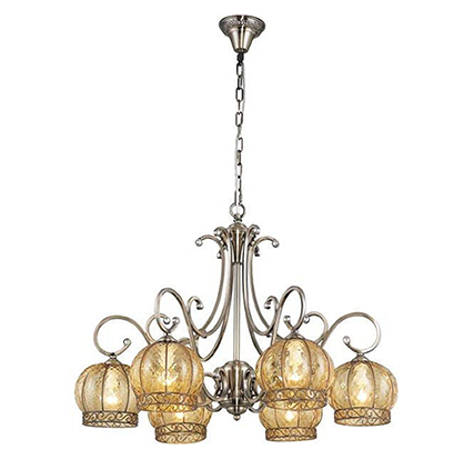 

Люстра LC-701.2.06 Antique brass & Walnut