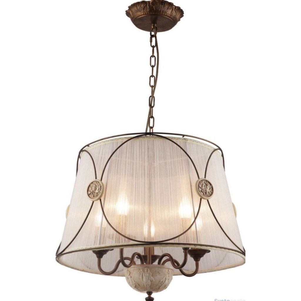 

Люстра INL-6128P-03 Brushed antique black
