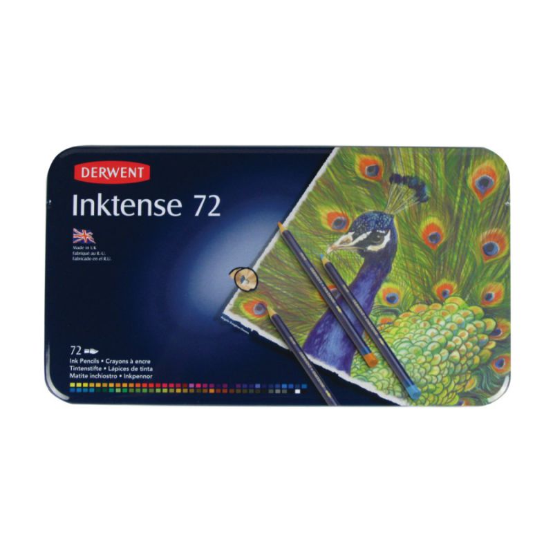 

Набор чернильных карандашей Derwent Inktense 72 цветов (2301843)