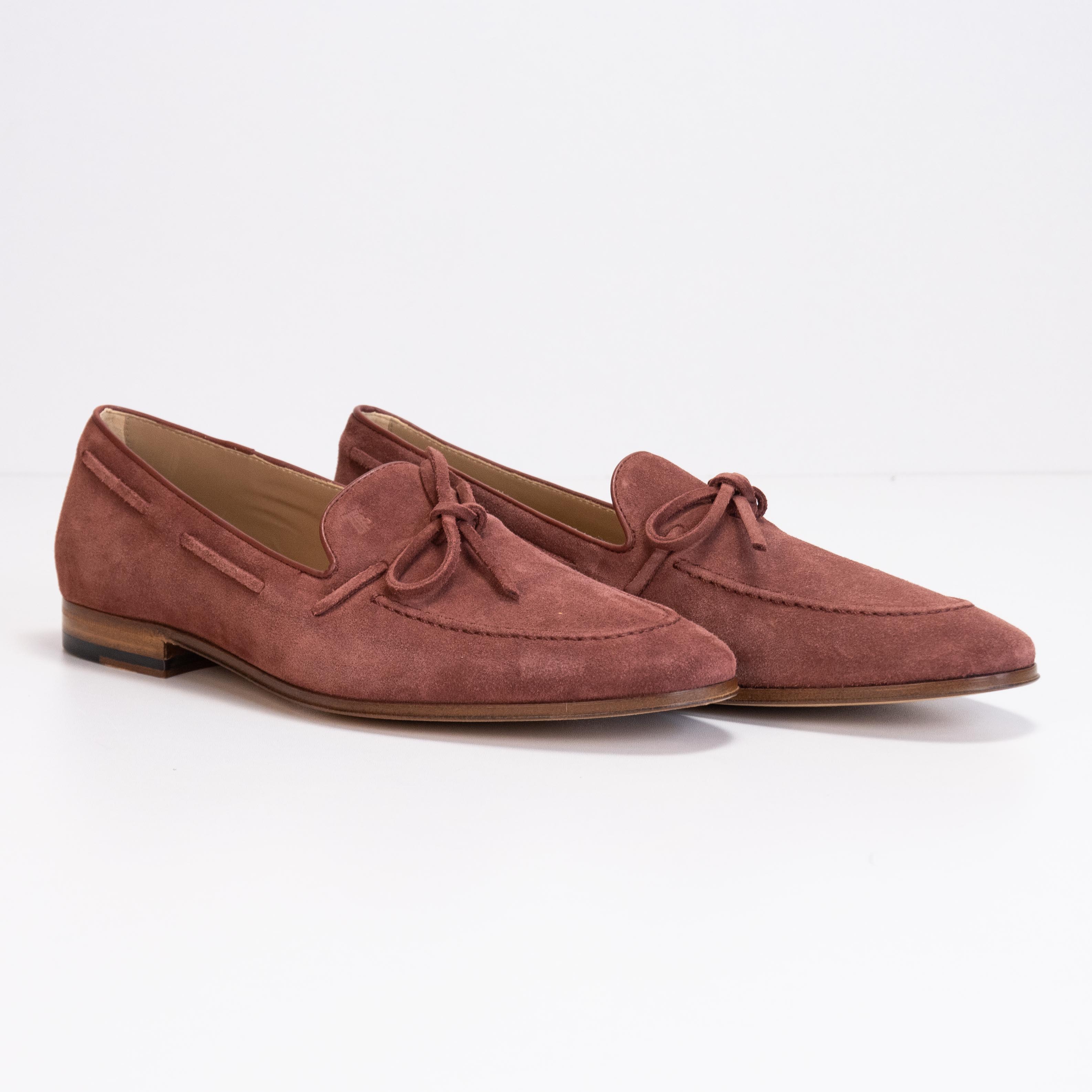 

Лоферы Tod's Mocassino Laccetto Cuoio 86A RE0 41