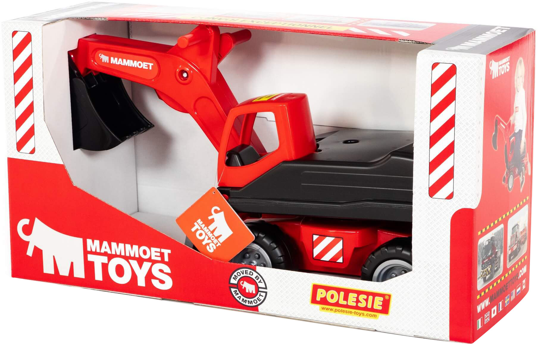 

Игрушка Polesie Mammoet Мега-экскаватор колёсный (4810344066237)
