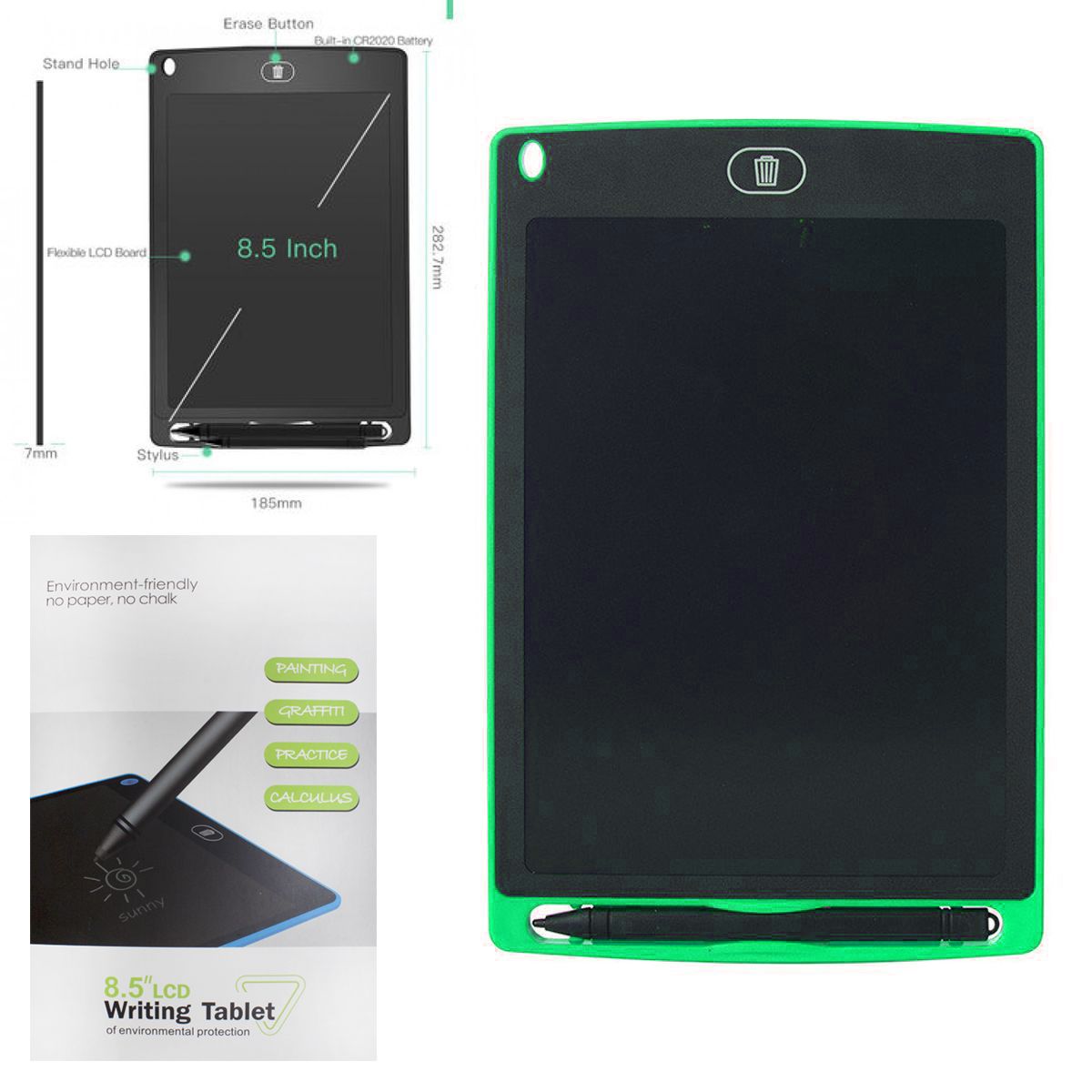 

Графический планшет зеленый MiC (1085A) (156294)