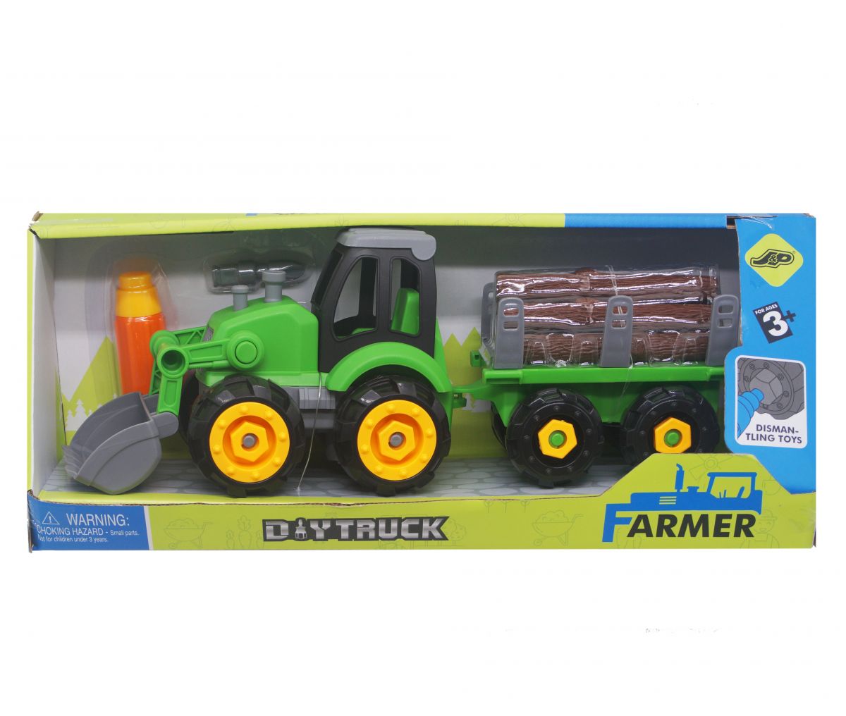 

Игровой набор Трактор с бревнышками MiC (sv-172) (157232)