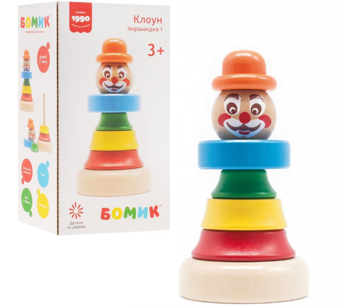 

Пирамидка Клоун MiC (813) (151037)