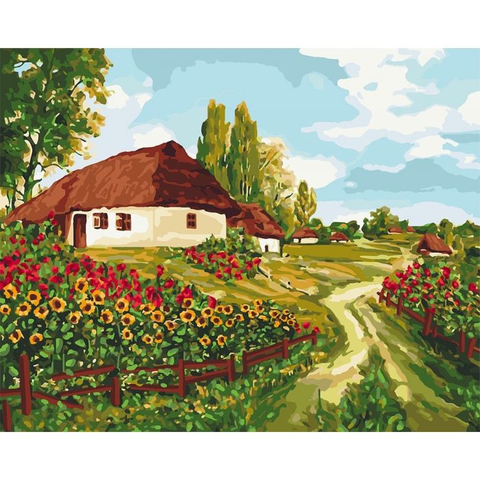 

Картина по номерам Украинскими тропами Идейка (KHO2277) (154946)