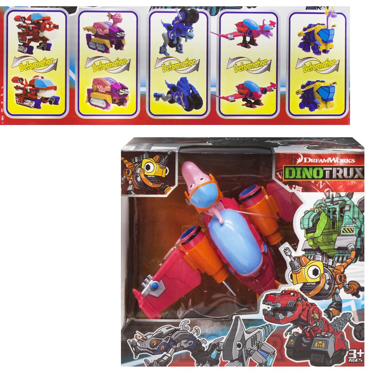 

Динозавр-трансформер Dinotrux вид 4 MiC (21034) (157654)