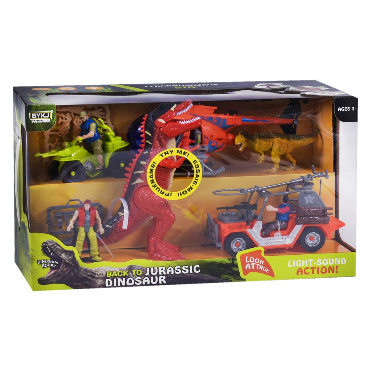 

Игровой набор Юрский период с динозавром J.L.X. Toys (7731B) (154317)