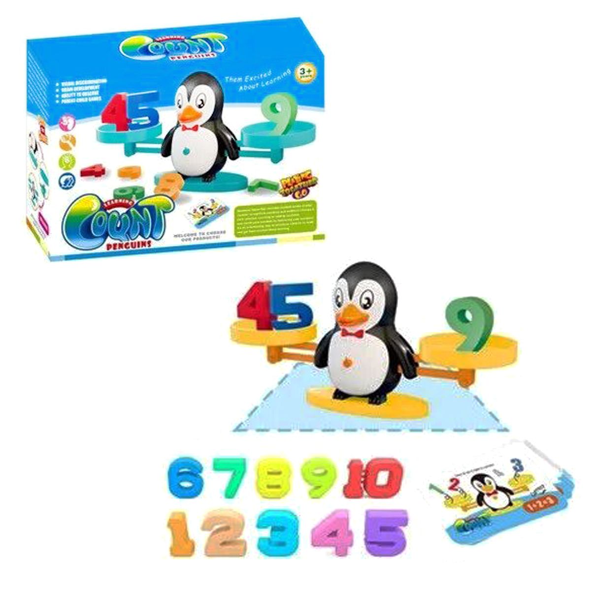 

Игра-балансир Математические весы Пингвинчик MiC (ZG987) (160096)