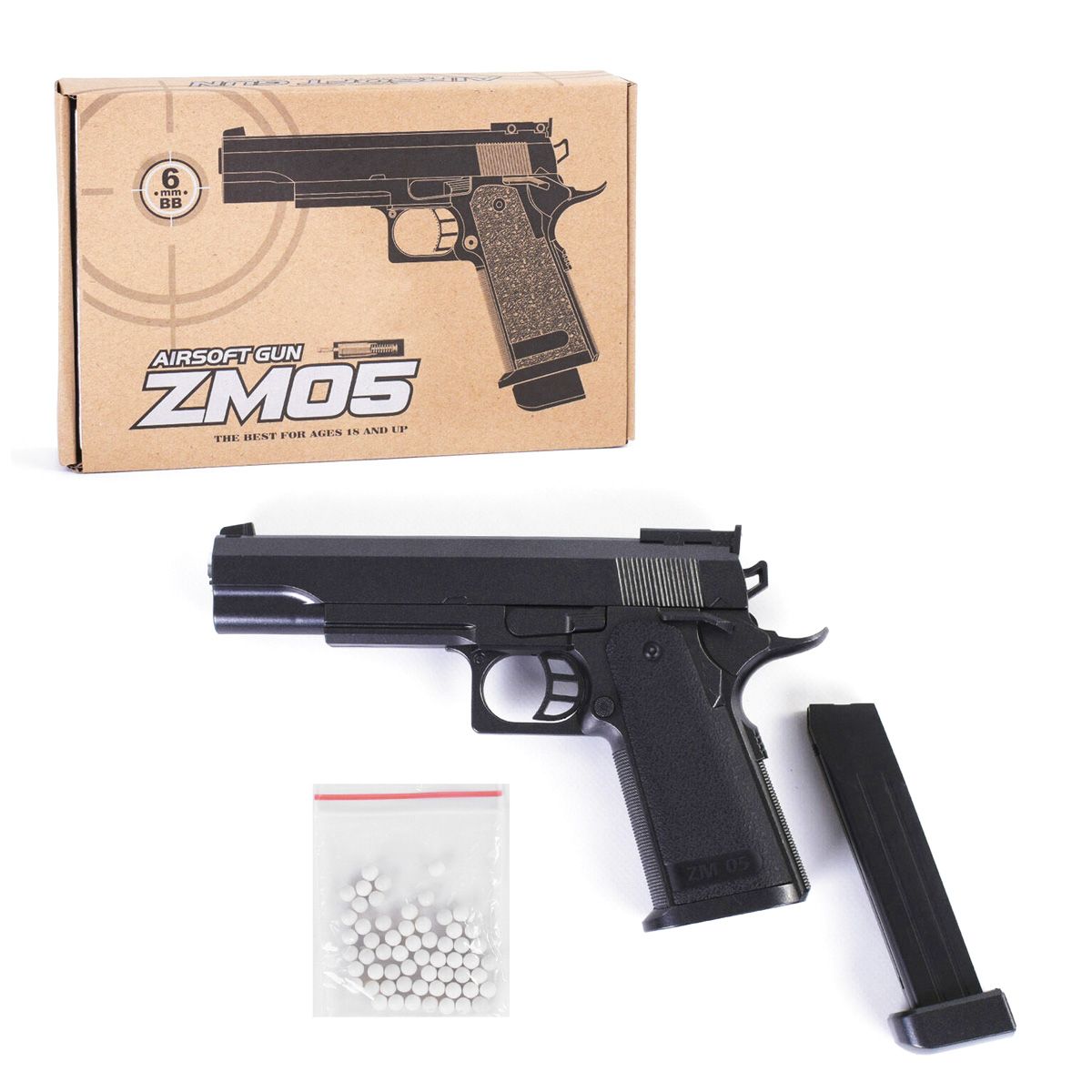 

Пистолет металлический ZM21 CYMA (ZM05L0021) (157952)