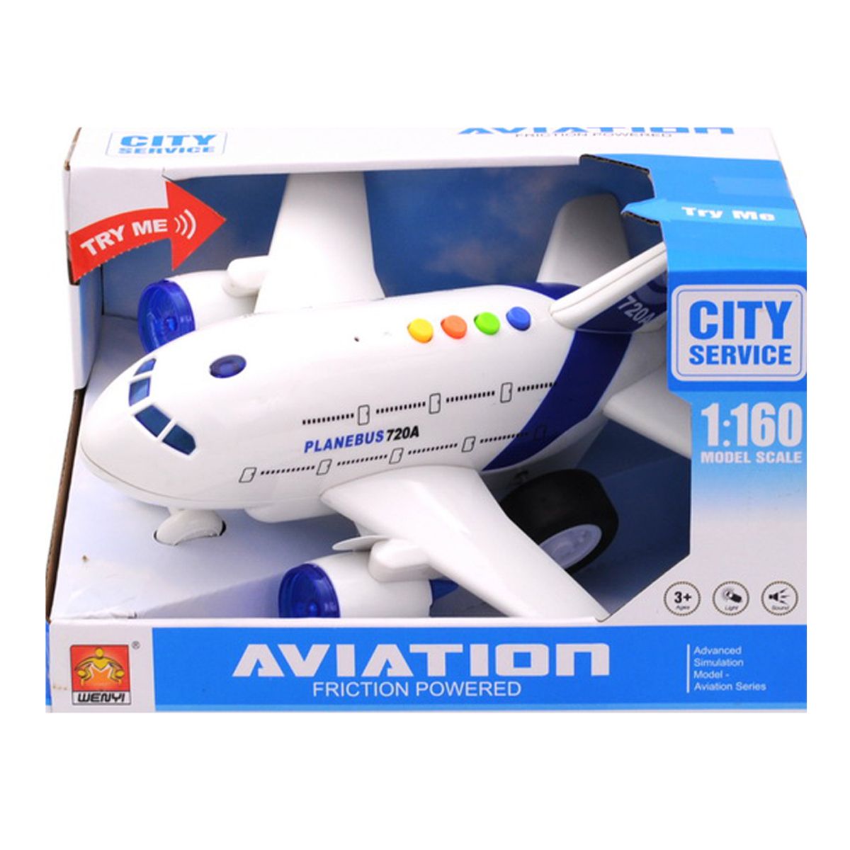 

Самолет интерактивный Авиатор MiC (WY720A) (58132)