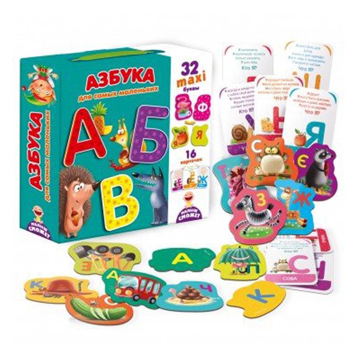 

Обучающая игра Азбука для самых маленьких рус Vladi Toys (VT2911-06) (158070)
