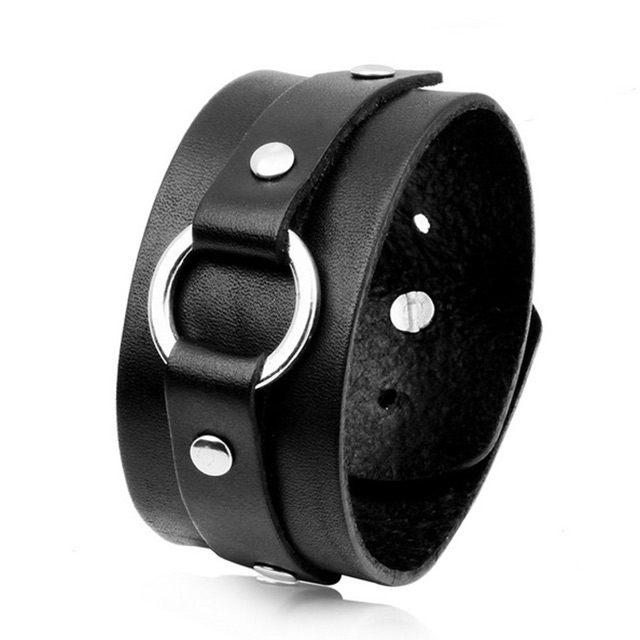 

Браслет из кожи С кольцом DiaDemaGrand Черный с серебряным (021748-19-15)