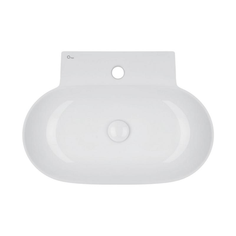 

Раковина Qtap Cardinal с донным клапаном (QT0411K177W)