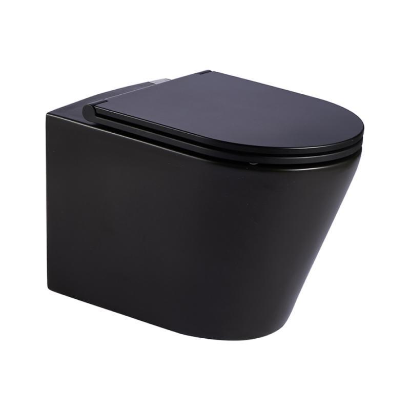 

Унитаз подвесной Qtap Scorpio безободковый с сидением Slim Soft-close (QT1433053ERMB)