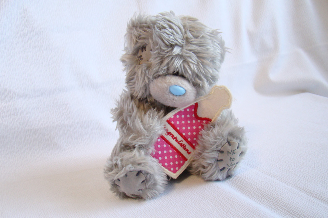 

Игрушка мягкая Мишка Teddy Carte Blanche Congratulations 13 см 20-00158
