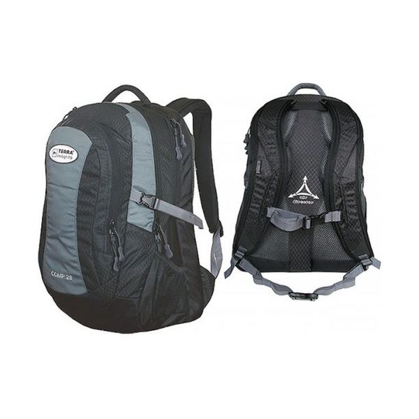 

Рюкзак Terra Incognita Comp 28 One size черный/серый (TI 4823081501237)