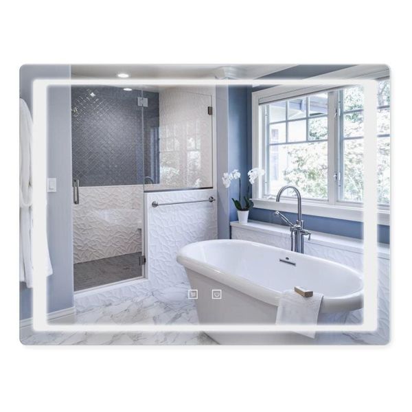 

Зеркало Qtap Mideya с антизапотеванием (DC-B902-1) 800х600 QT2078B9021W