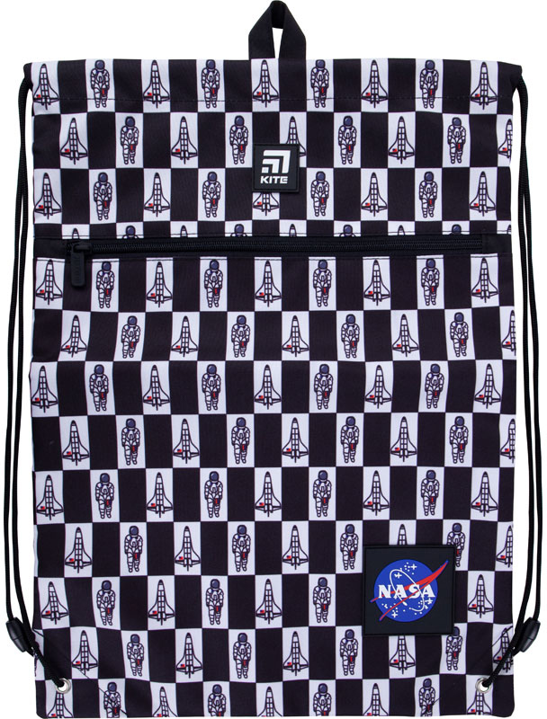 

Сумка для обуви с карманом Kite Education NASA 49x36 см (NS21-601L-1)
