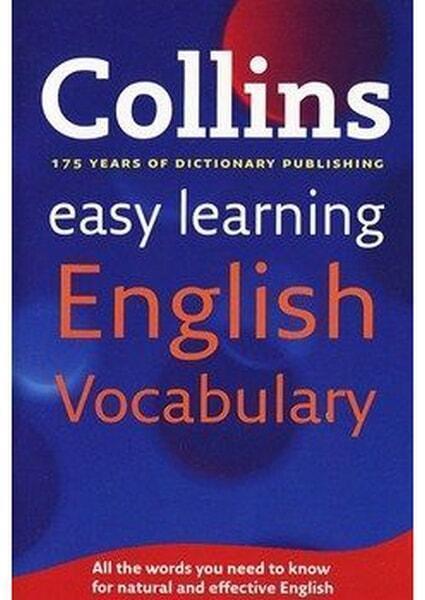 

Collins Easy Learning English Vocabulary 54317