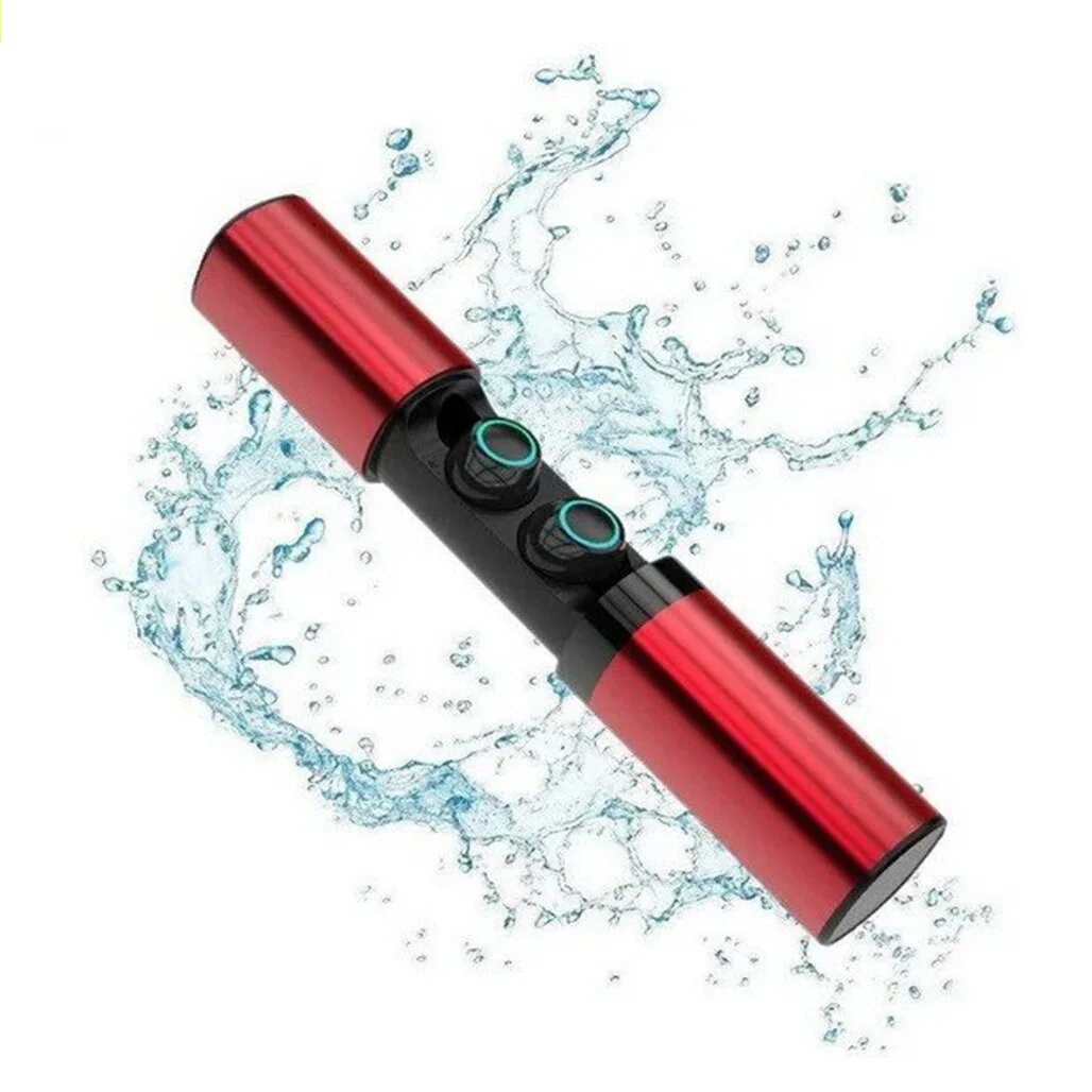 

Беспроводные Bluetooth наушники TWS-S2 с боксом для зарядки, (Красный)