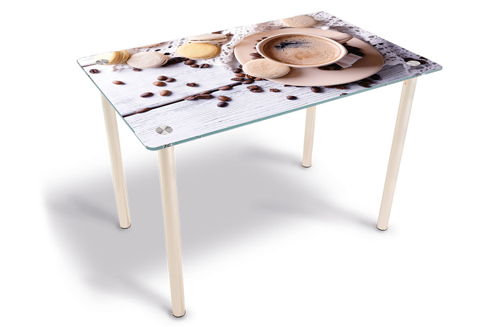 

Стол стеклянный "Jam" Modern 110х70 см (усиленные ножки)