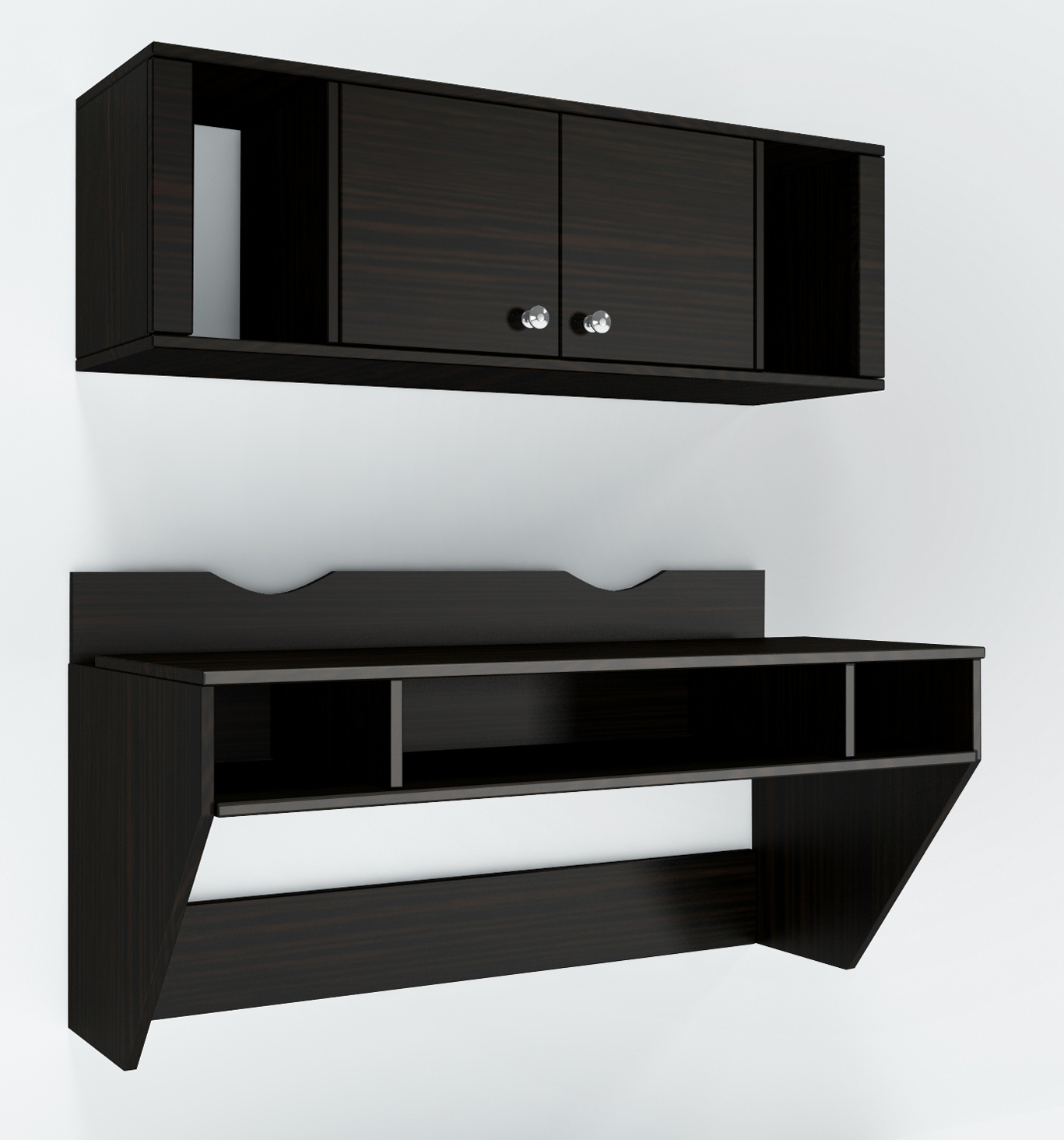 

Навесной компьютерный стол "Comfy Home" AirTable-II Kit DB (венге)